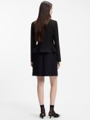 HUGO WOMENSWEAR - HUGO WOMEN REGULAR-FIT JACKET IN CREPE FABRIC WITH PEPLUM HEM