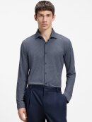 HUGO MENSWEAR - HUGO KENNO PRINTED SLIM-FIT SHIRT IN STRETCH JERSEY
