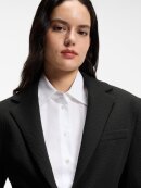 HUGO WOMENSWEAR - HUGO WOMEN RELAXED-FIT BLAZER IN SEERSUCKER WITH CHAIN BELT