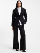 HUGO WOMENSWEAR - HUGO WOMEN REGULAR-FIT TROUSERS IN STRETCH SEERSUCKER