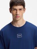 HUGO MENSWEAR - HUGO Stretch-cotton T-shirt with logo print