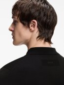 HUGO MENSWEAR - HUGO Knit polo with covered placket