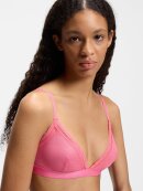 HUGO WOMENSWEAR - HUGO Women Lace triangle bra with logo waistband