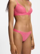 HUGO WOMENSWEAR - HUGO Women Lace triangle bra with logo waistband