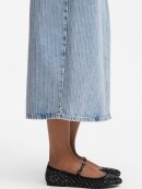 HUGO WOMENSWEAR - HUGO Women Sparkle-mesh ballerina pumps with buckled strap HUGO WOMENSWEAR - HUGO Women Sparkle-mesh ballerina pumps with buckled strap