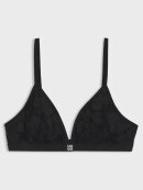 HUGO WOMENSWEAR - HUGO Women Floral-lace triangle bra with removable padding
