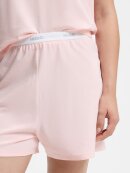 HUGO WOMENSWEAR - HUGO Women Logo-waistband pyjama shorts in stretch-cotton jersey HUGO WOMENSWEAR - HUGO Women Logo-waistband pyjama shorts in stretch-cotton jersey