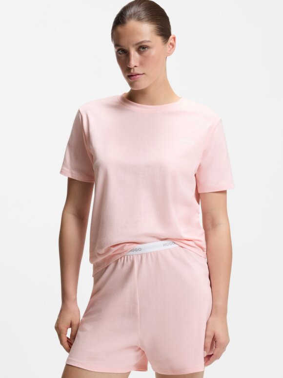 HUGO WOMENSWEAR - HUGO Women Relaxed-fit pyjama top in stretch cotton