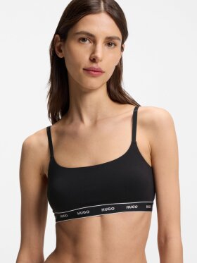 HUGO Women Two-pack of stretch-cotton bralettes