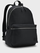 HUGO MENSWEAR - HUGO Zipped backpack with rubber logo patch