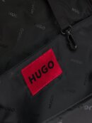 HUGO MENSWEAR - HUGO Zipped backpack with rubber logo patch