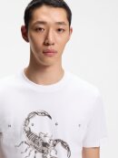 HUGO MENSWEAR - HUGO Cotton-jersey T-shirt with spaced-out logo