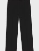 HUGO WOMENSWEAR - HUGO WOMEN SLIM-FIT TROUSERS IN CREPE FABRIC WITH D-RING DETAIL
