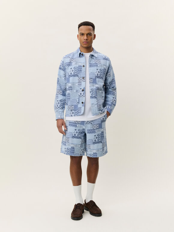 Les  Deux Copenhagen - Les Deux PATCHWORK JACQUARD