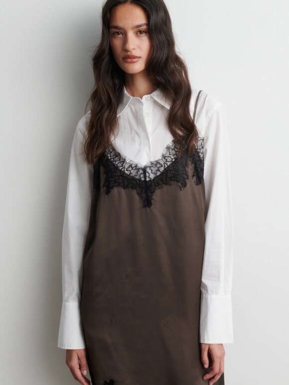 Second Female - Second Female LACIA CONTRAST MINI DRESS