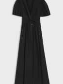 HUGO WOMENSWEAR - HUGO Women Maxi dress in cotton with twist front