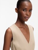 HUGO WOMENSWEAR - HUGO Women Belted regular-fit vest in cotton and hemp