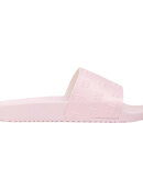 HUGO WOMENSWEAR - HUGO Women Slides with repeat stacked-logo uppers