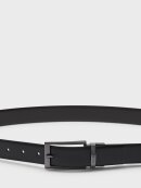 HUGO MENSWEAR - HUGO Reversible leather belt with branded keeper