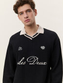Les Deux Copenhagen - Les Deux Waffle LS Football Jersey Les Deux Copenhagen - Les Deux Waffle LS Football Jersey