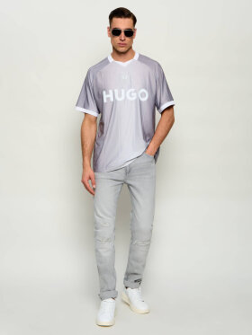 HUGO DWILD RELAXED FIT SPORTS T SHIRT