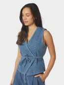 Neo Noir - Neo Noir Samara Denim Waistcoa