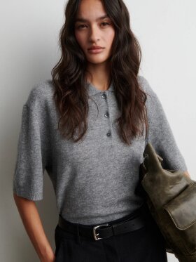 Second Female Longo SS Knit Collar