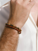 STEEL & BARNETT - STEEL & BARNET STONES BRACELET CYRUS