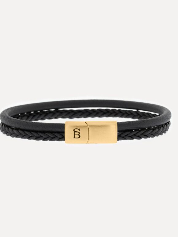 STEEL & BARNETT - STEEL & BARNET LEATHER BRACELET DENBY