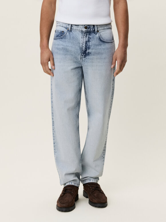 Les Deux Copenhagen - Les Deux RYDER BLEACHED DENIM JEANS Les Deux Copenhagen - Les Deux RYDER BLEACHED DENIM JEANS