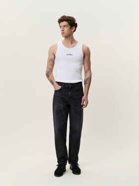 Les Deux RYDER BLACK WASHED DENIM JEANS