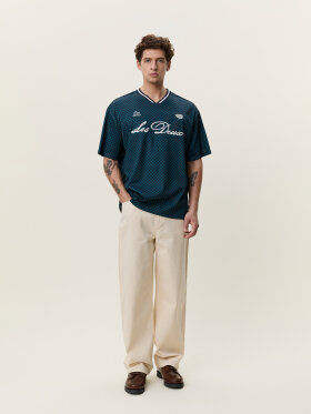 Les Deux CHECK AOP MESH T SHIRT
