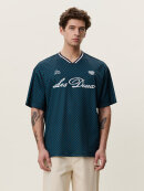 Les Deux Copenhagen - Les Deux CHECK AOP MESH T SHIRT Les Deux Copenhagen - Les Deux CHECK AOP MESH T SHIRT