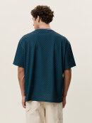 Les Deux Copenhagen - Les Deux CHECK AOP MESH T SHIRT Les Deux Copenhagen - Les Deux CHECK AOP MESH T SHIRT