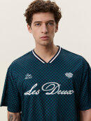 Les Deux Copenhagen - Les Deux CHECK AOP MESH T SHIRT Les Deux Copenhagen - Les Deux CHECK AOP MESH T SHIRT