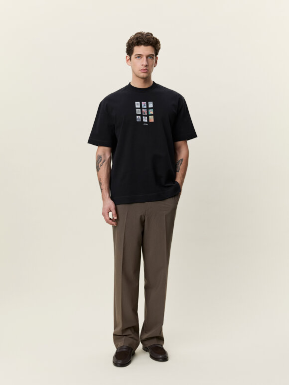 Les Deux Copenhagen - Les Deux STAMP T SHIRT Les Deux Copenhagen - Les Deux STAMP T SHIRT