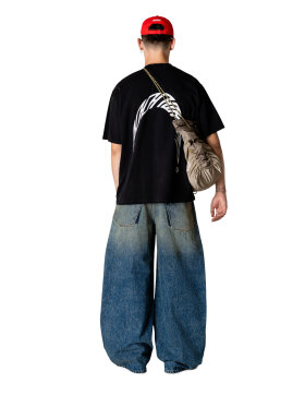 WOODBIRD BAINE WARP ACID TEE