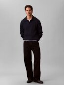 Calvin Klein - Calvin Klein LS CTTN STITCH POLO SWEATER 9GG