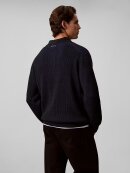 Calvin Klein - Calvin Klein LS CTTN STITCH POLO SWEATER 9GG