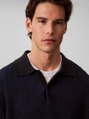 Calvin Klein - Calvin Klein LS CTTN STITCH POLO SWEATER 9GG
