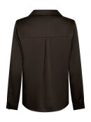 Neo Noir - Neo Noir Hazelle Drapy Satin Shirt Neo Noir - Neo Noir Hazelle Drapy Satin Shirt
