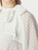 Neo Noir - Neo Noir Dorellie Dot Blouse Neo Noir - Neo Noir Dorellie Dot Blouse