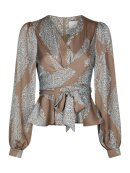 Neo Noir - Neo Noir Rista Paisley Drop Blouse Neo Noir - Neo Noir Rista Paisley Drop Blouse