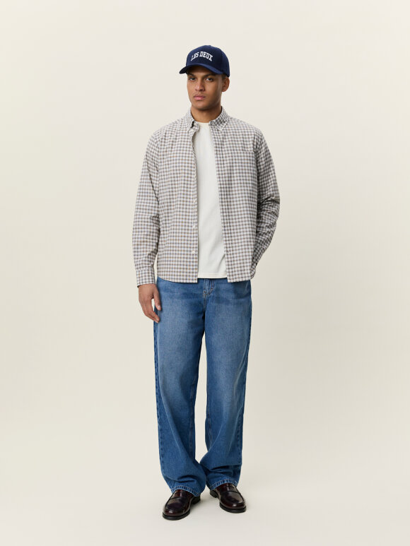 Les  Deux Copenhagen - Les Deux Two Tone Mini Check Shirt