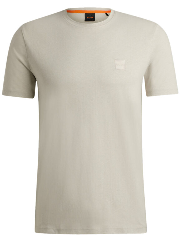 BOSS Men - BOSS Men COTTON-JERSEY T-SHIRT WITH LOGO PATCH
