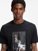 HUGO MENSWEAR - HUGO Men COTTON-JERSEY T-SHIRT WITH GRAPHIC PRINT HUGO MENSWEAR - HUGO Men COTTON-JERSEY T-SHIRT WITH GRAPHIC PRINT