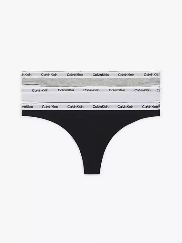 CALVIN KLEIN WOMEN - CKW 000QD5209E THONG 3PK