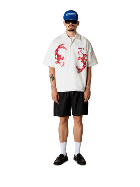 WOODBIRD WANG CARP SS SHIRT