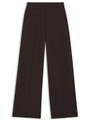 BOSS WOMENSWEAR - BOSS Wide-leg relaxed-fit trousers with Double B logo