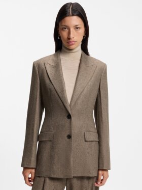 BOSS Slim-fit textured blazer